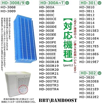 Amazon | BBT H060517 抗菌気化フィルター H060507 H060510 加湿